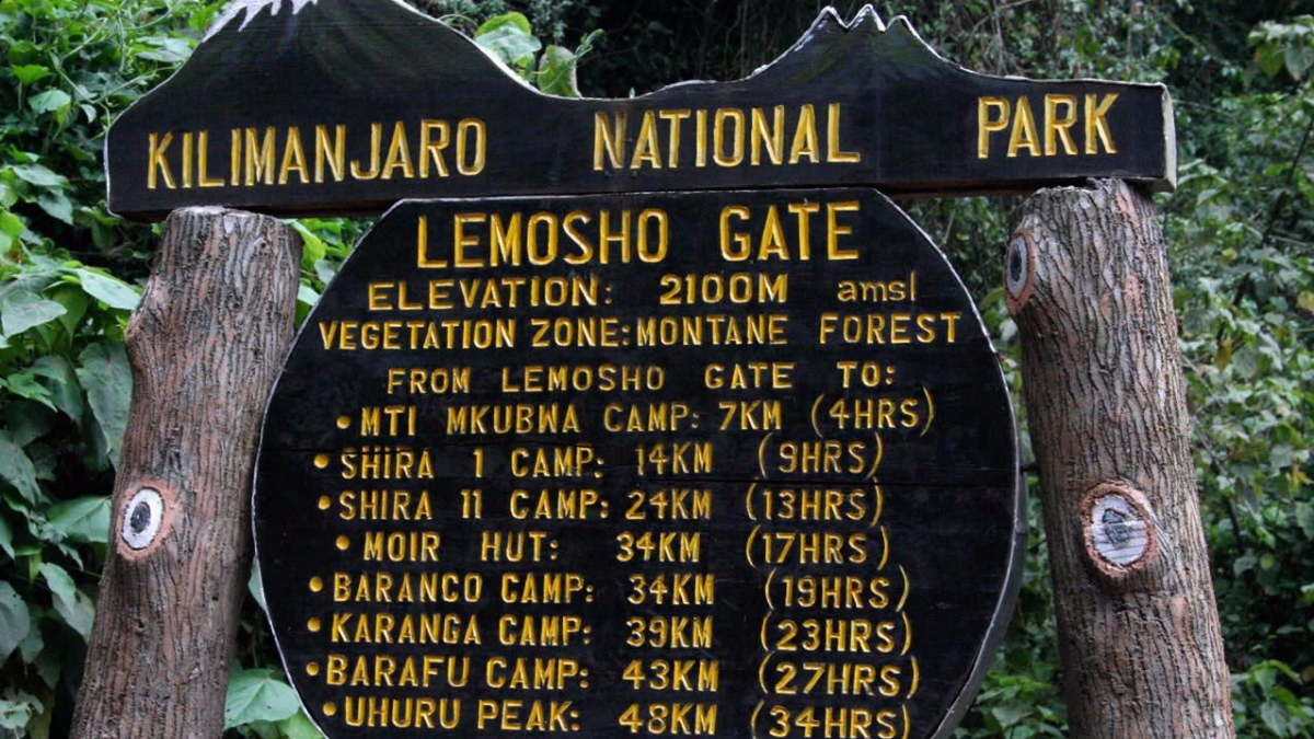 Lemosho Gate